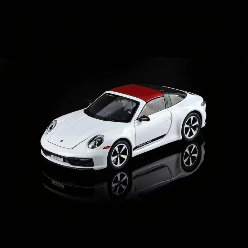 Simulation Alloy911 Car Model 1:32 Sound Light & Sliding Function Exquisite Collection Figurine, Gift for Kids & Adults