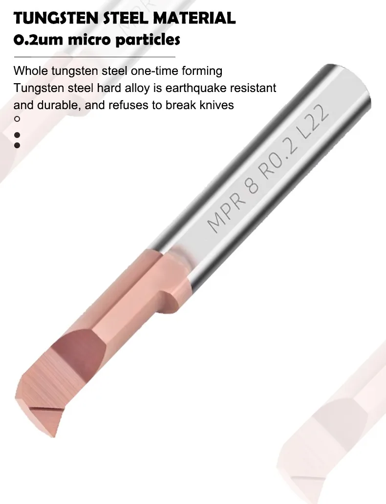 SHAZAM MQR Kleinwinkel-Kopierbohrwerkzeuge aus Wolframstahl-Hartmetall für CNC-Maschinen, seismisch widerstandsfähiges Innenrillenbohrwerkzeug – Detail 3