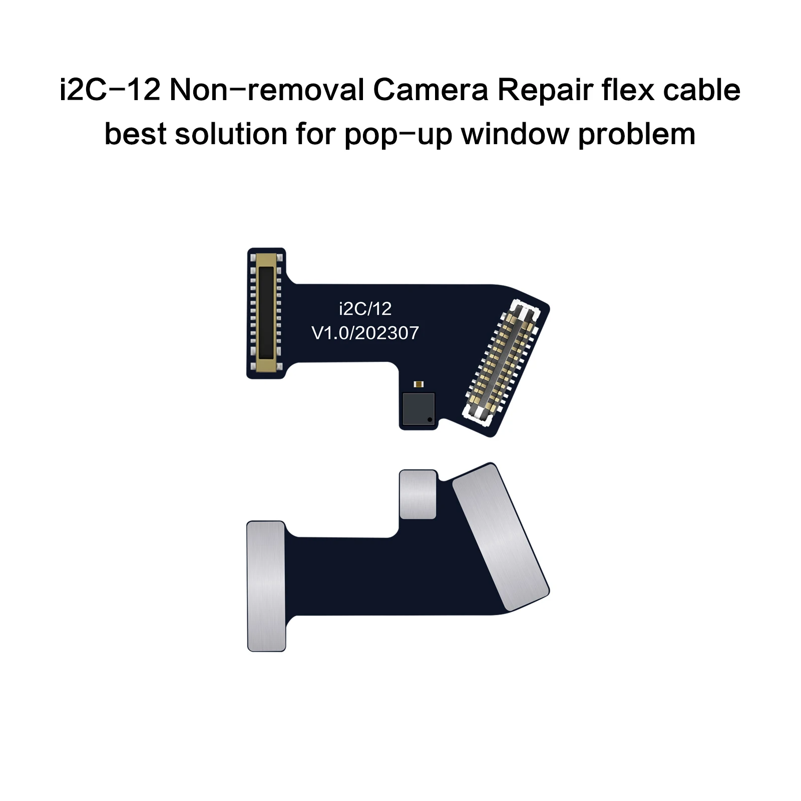 i2C  Rear Camera Windows Pop-Up Tag-on FPC Flex Cable Without removal Repair for iPhone 12-14ProMax