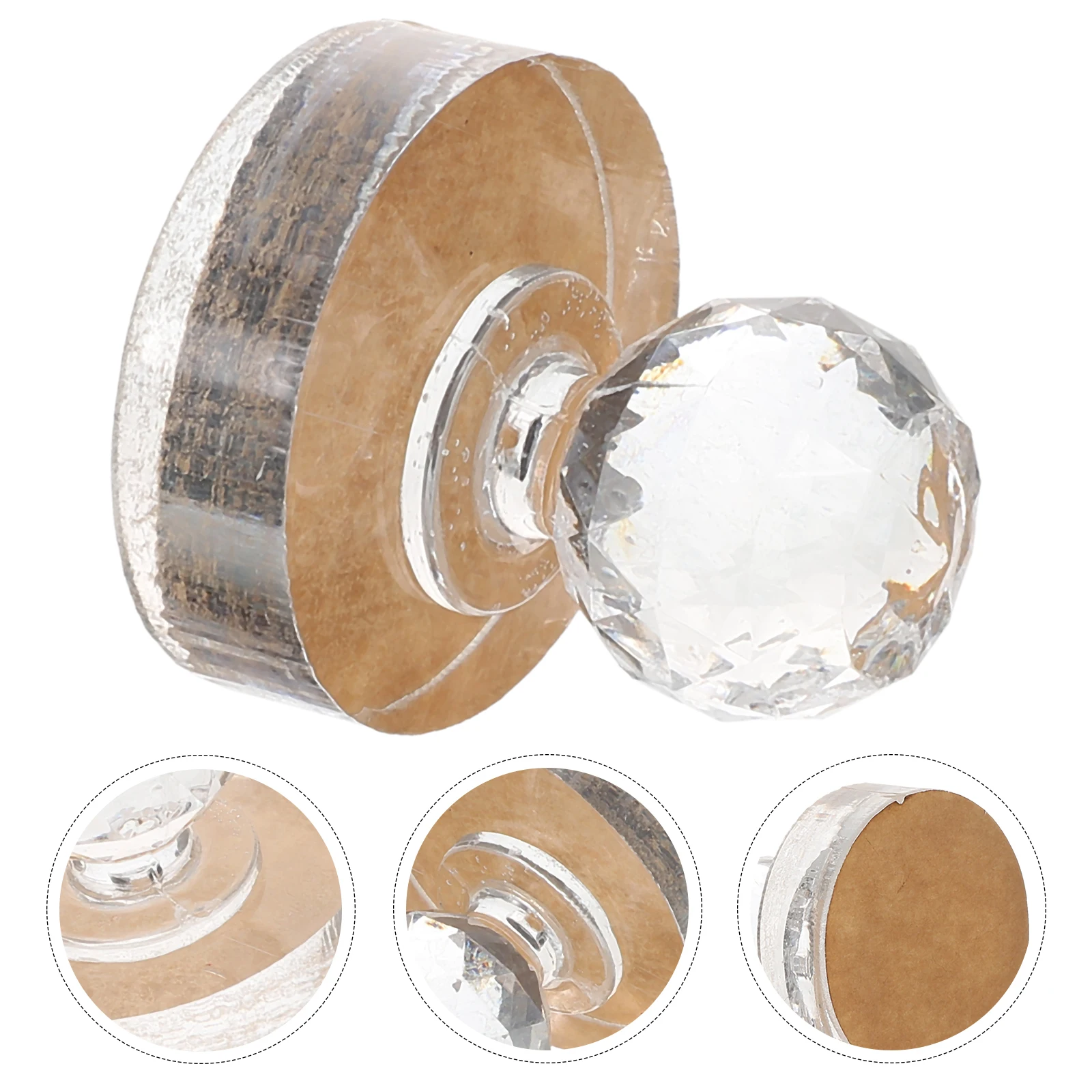 

Eyeshadow Stamper 30mm Round Acrylic Press Tool Compact Powder Mold DIY Makeup Blush Square Seal Eyeshadow Palette Dispensing