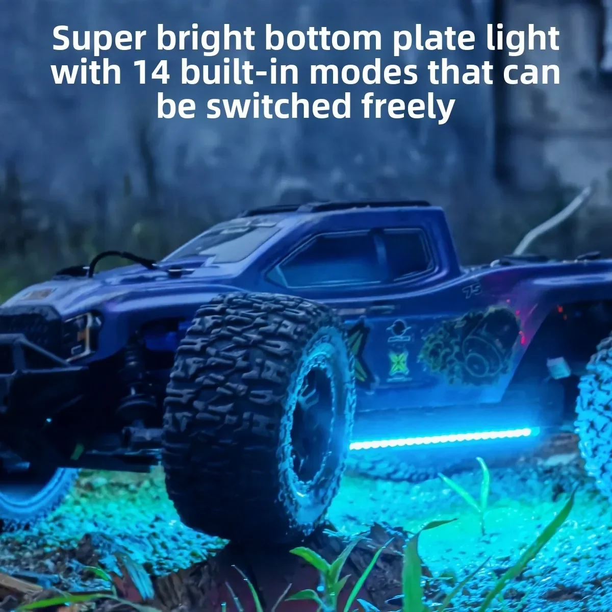 for Universal RC remote control car chassis lights, high brightness LED light strips, climbing lights, large foot lights