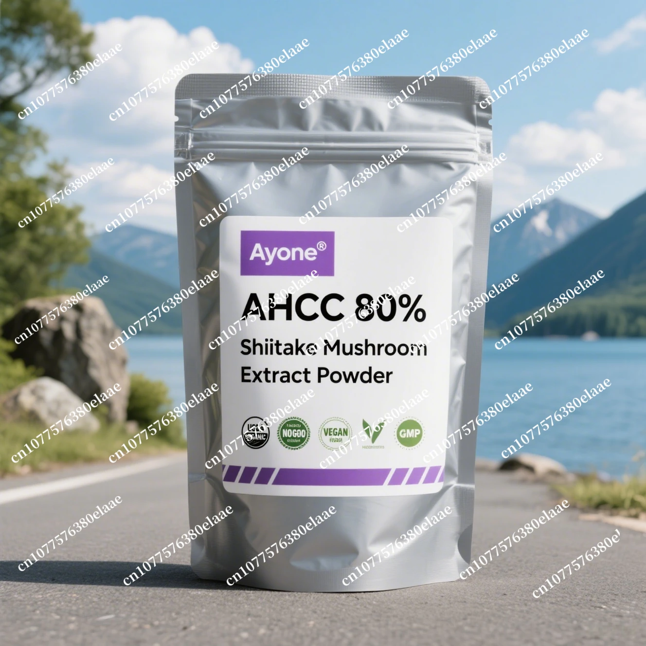

Поддержка иммунитета оптом 80% AHCC Shiita ke EXtract Powder Factory Индивидуальные многослойные пакеты Упаковка Глобальная быстрая транспортировка