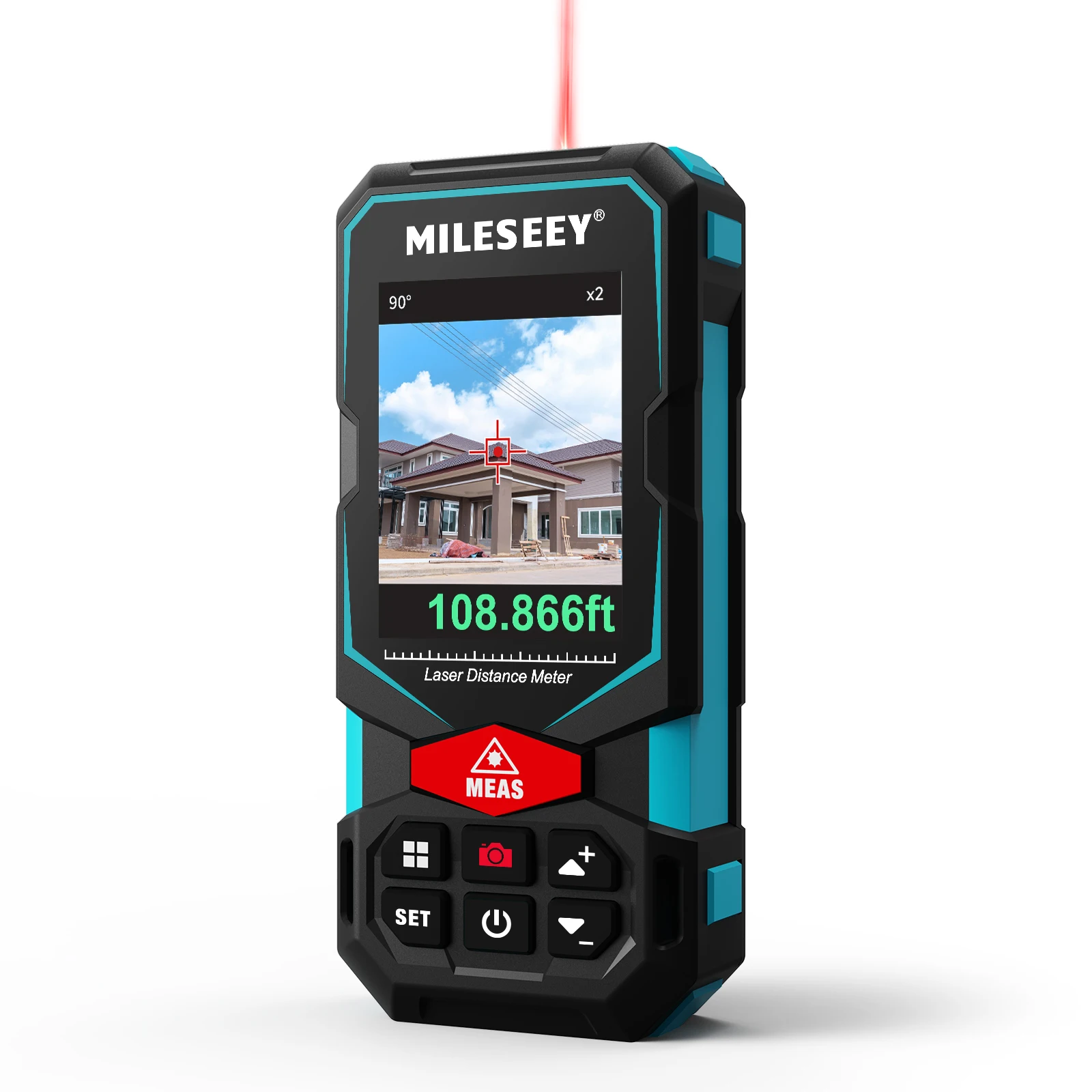 Mileseey Mini Handheld  Distance Meter 50m 70m 100m  Rangefinder Oem  Tape Measure Roulette Tool