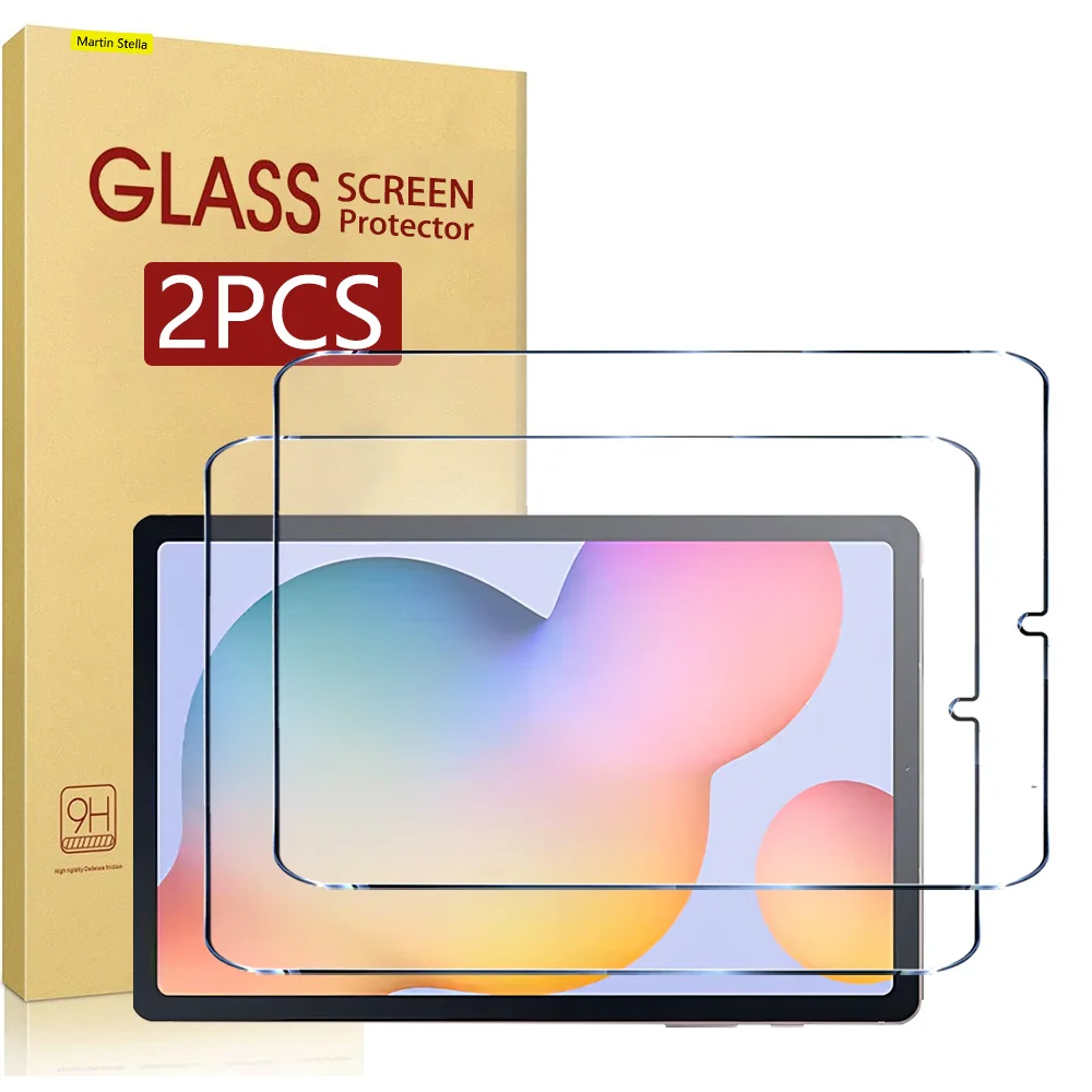 2 szt. HD odporne na zarysowania szkło hartowane do Samsung Galaxy Tab S6 Lite 10.4 2024 2020 2022 folia ochronna na ekran