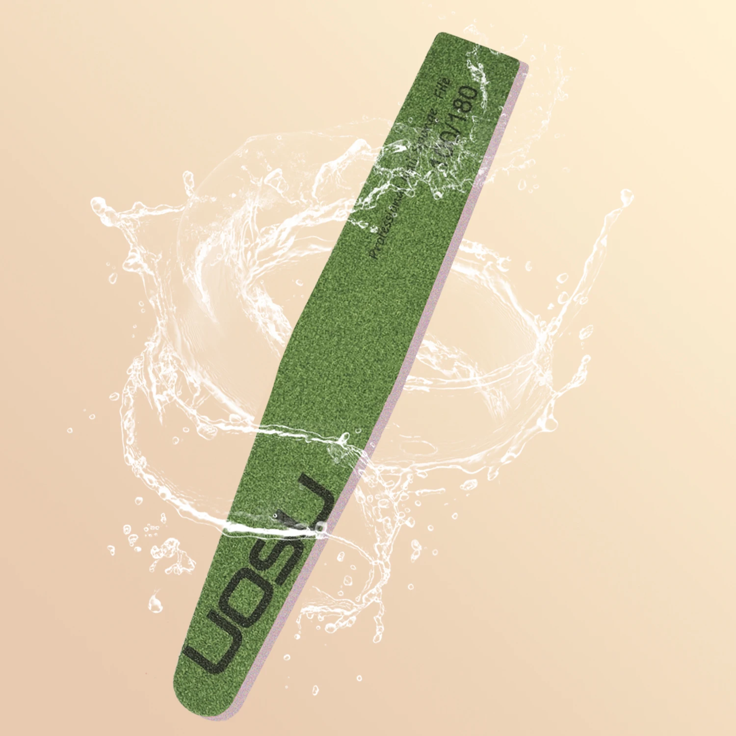 15 Pcs Rhombus And Fanshaped Sponge Nail File Pure Color 100/180 Grit Professional Manicure Nail Art Tool For Polish Fingernail