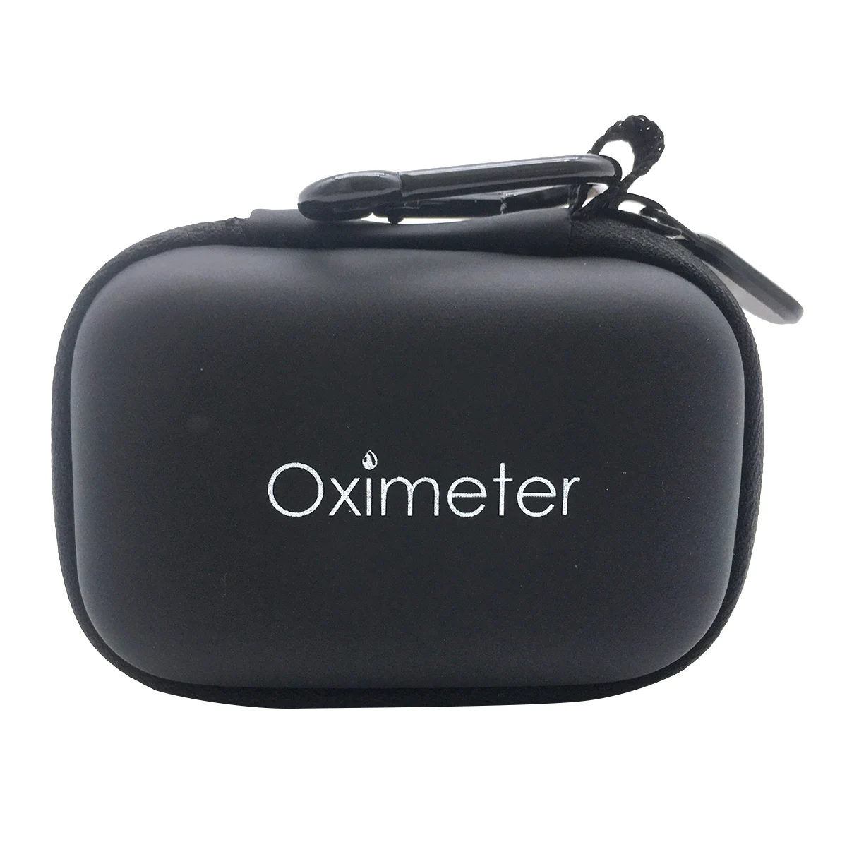 1Pc Blood Oximeter Carry Case Oximeter Storage Bag EVA PU Zipper Bag Fingertip Pulse Oximeter Case Monitor Protective