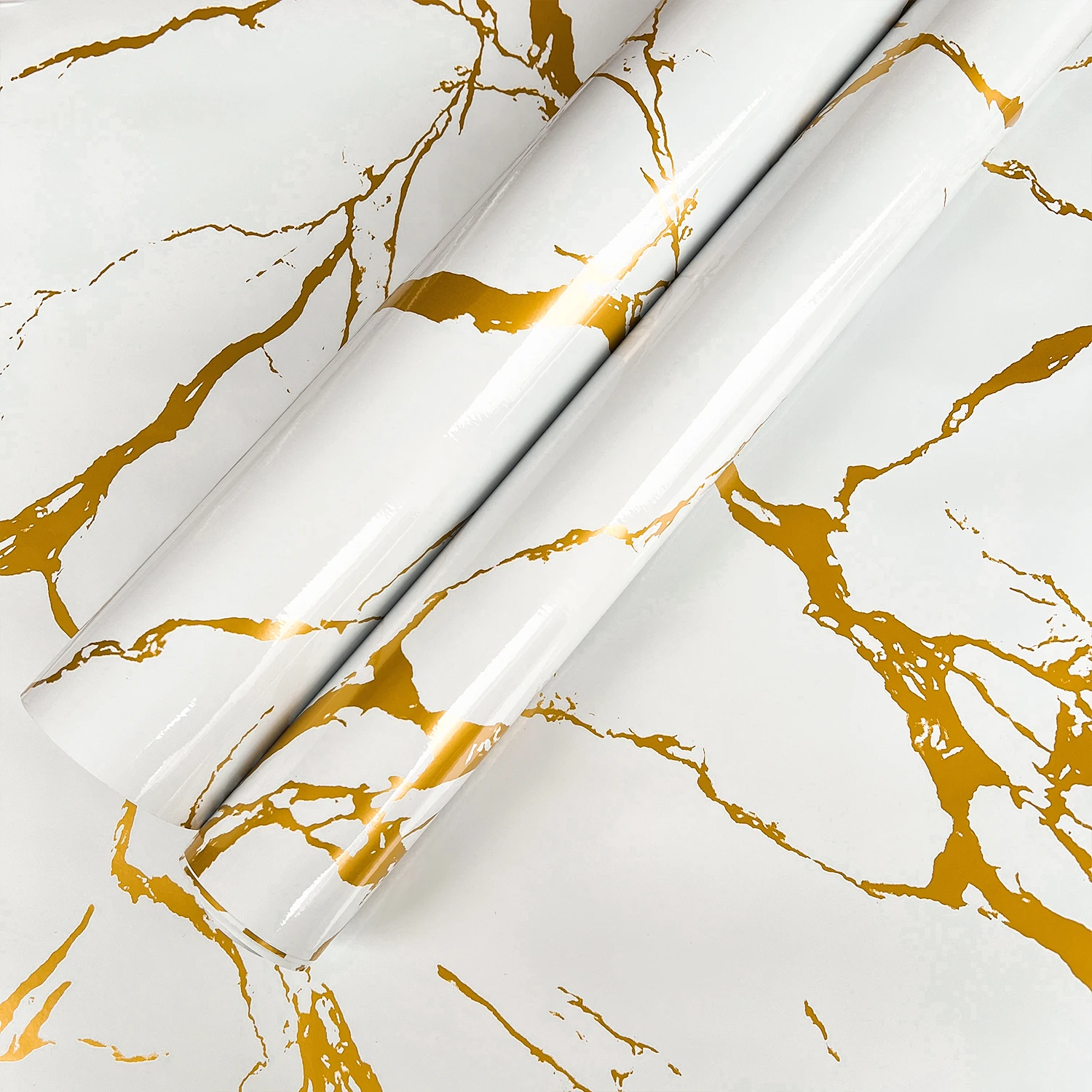 Natural White Marble Slabs/Tiles for Interior Wall & Floor Decoration, High Glossy Polished Surface, Premium Quality Building