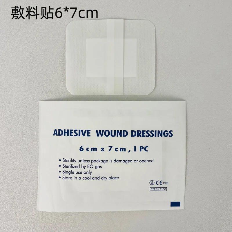 10Pcs Medical Wound Dressing Adhesive Trauma Postoperative Wound Hemostasis Patch Caesarean Section Large Size Band Aid Sticker