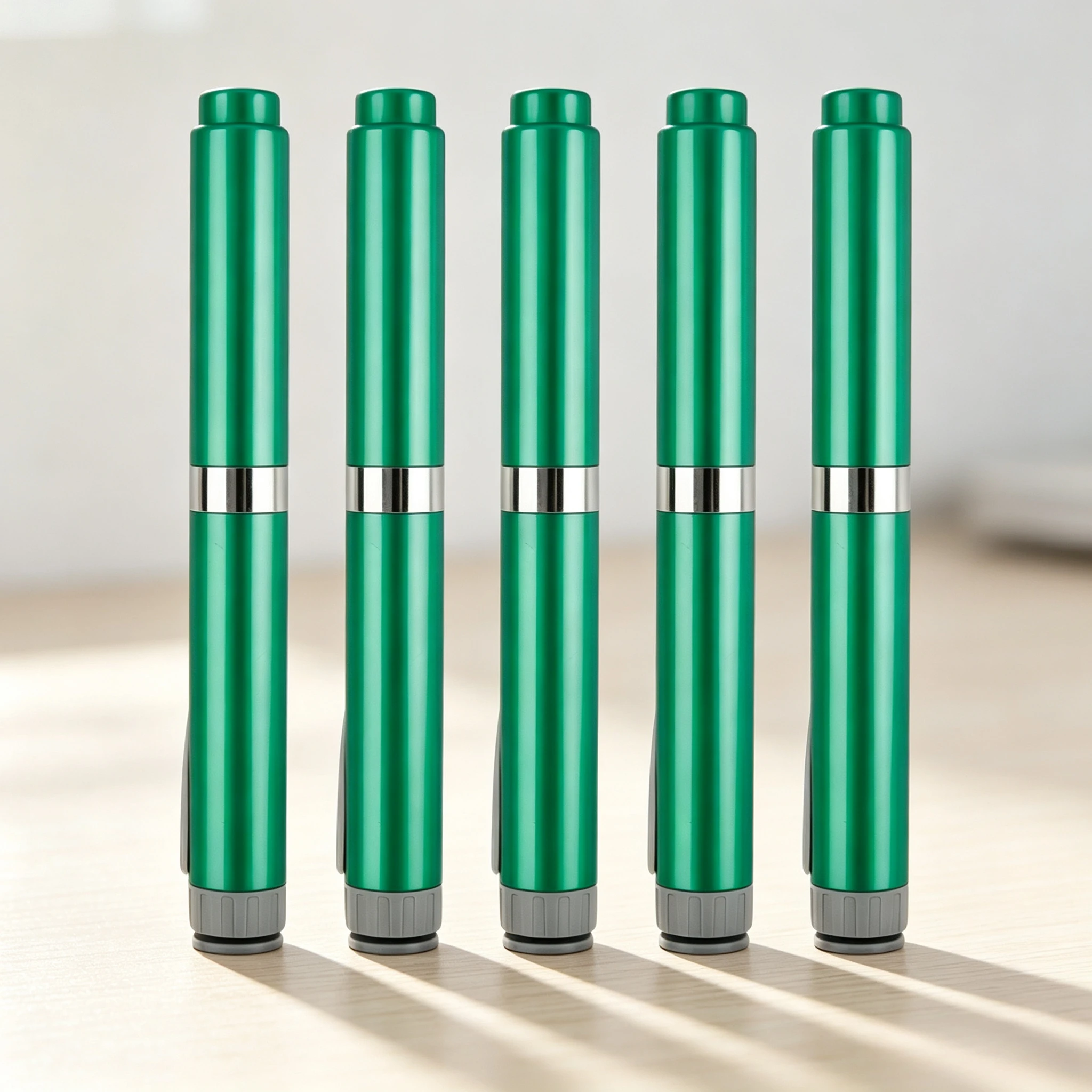 5pcs Reusable Insulin Injection Pen for Subcutaneous Cartridge Injector Insulin Medical Cassette Bottle for Diabetes Management