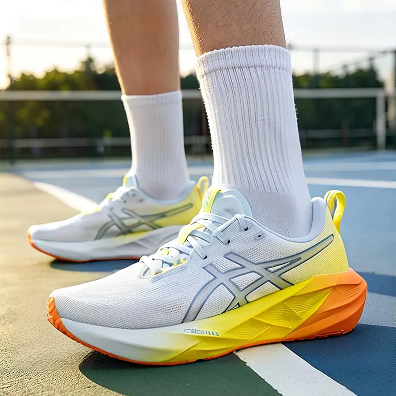 Asics Authentic Men's Running Shoes - Autumn New Model Sports NOVABLAST 5 Fitness Training Shoes 1011C184-400