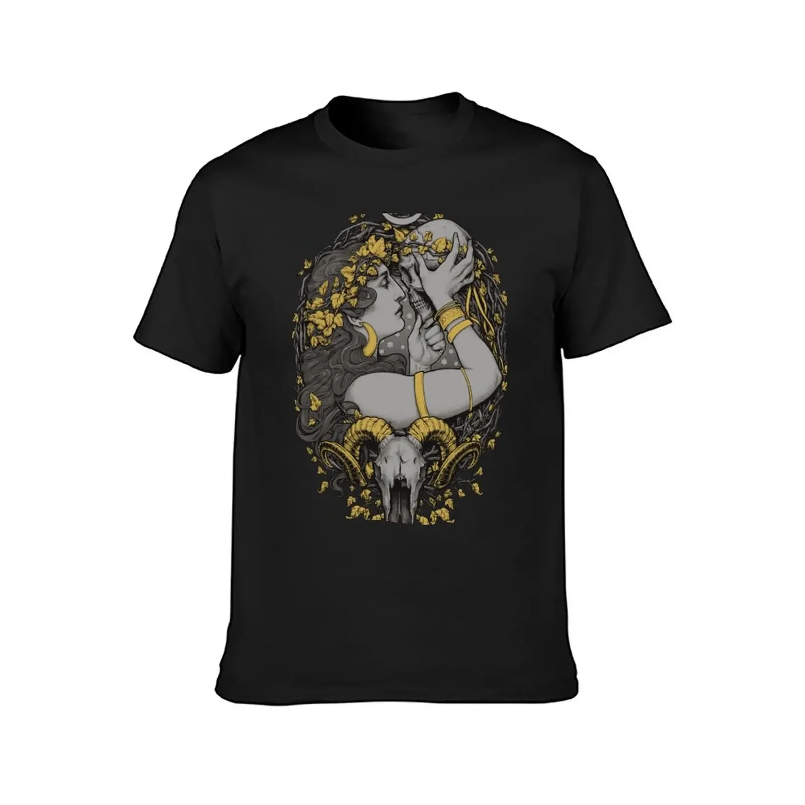 THE WITCH T-Shirt summer tops plus size clothes Blouse oversized graphic tee mens graphic t-shirts funny