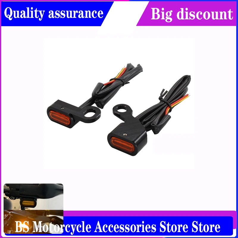 FoR Harley Sportster S 1250 RH1250S 2021 2022 2023 Motorcycle Handlebar Control LED Turn Signal Indicator Light Blinker Lamp view 3