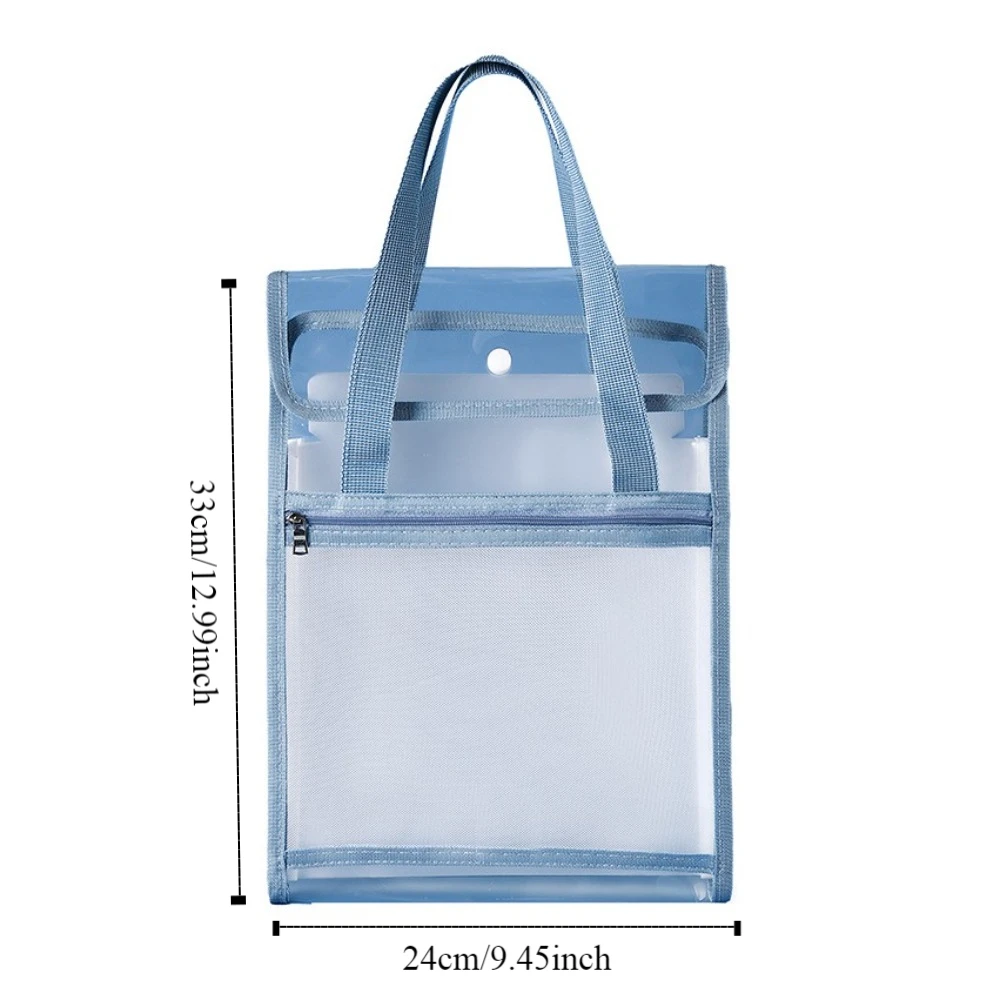 Portable 13 Pocket File Folders Multi-Layer Document Storage A4 Expanding Organ Bag Thickening Large Capacity Paper Organizer