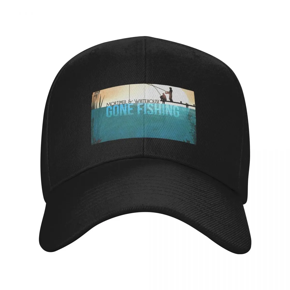 

Mortimer and Whitehouse Gone Fishing ‘Ted’ T-Shirt - Bob Mortimer Paul Whitehouse - fishing gift Baseball Cap