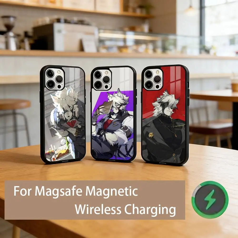 

ZZZ V-Von L-Lycaon Phone Case For iPhone17,16,15,14,13,12,11 Plus,Pro Magnetic with Magsafe Wireless Charging