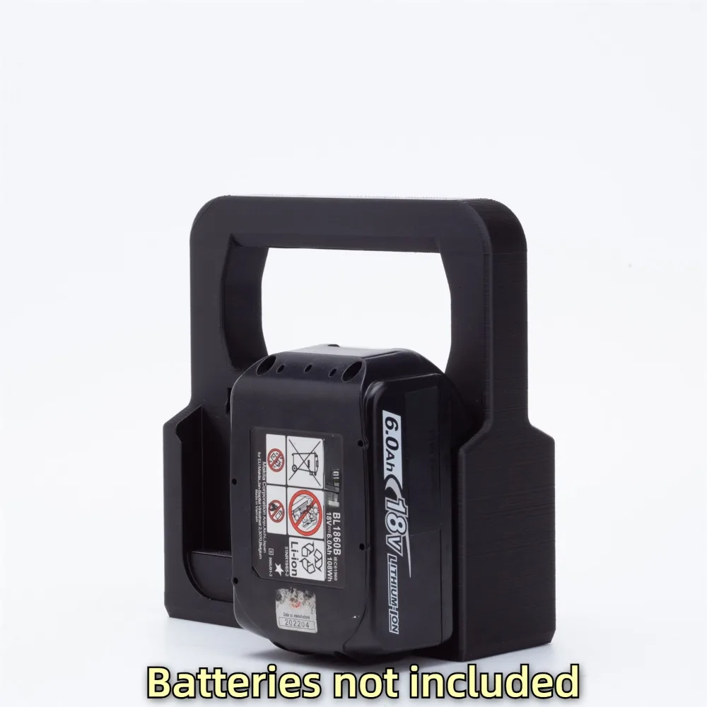 Imagem -02 - Cesta Suporte de Bateria Compartimento de Armazenamento de Bateria para Makita Bl1815n 1820b 1830b 1840b 1850b 1860b 1415n Série Li-ion x