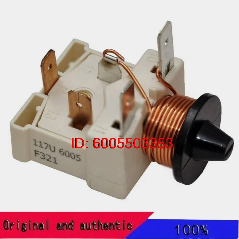 5Pcs 117U6005 Refrigerator Freezer Motor Coil Start Relay