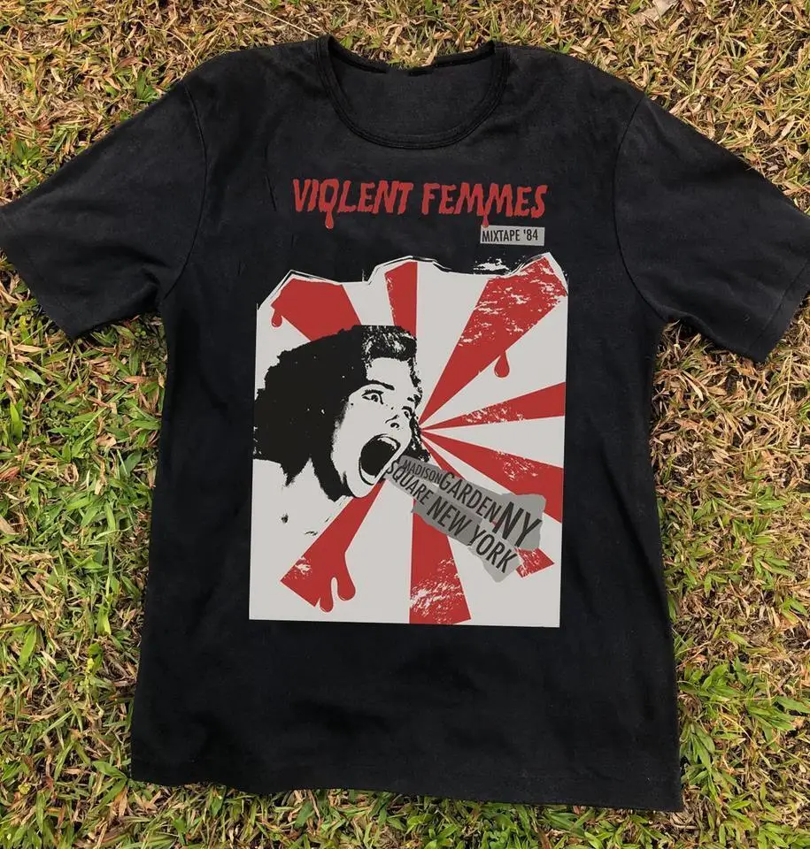 

Violent Femmes Music Cotton Black T-Shirt All sizes