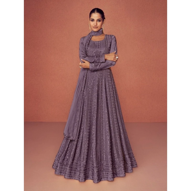 

Fascinating Eid Ramadan Festival Special Party Wear Long Anarkali Flared Gowns