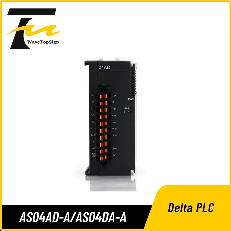 wavetopsign Programmable Controller PLC Module AS Module AS04AD-A AS04DA-A For Delta