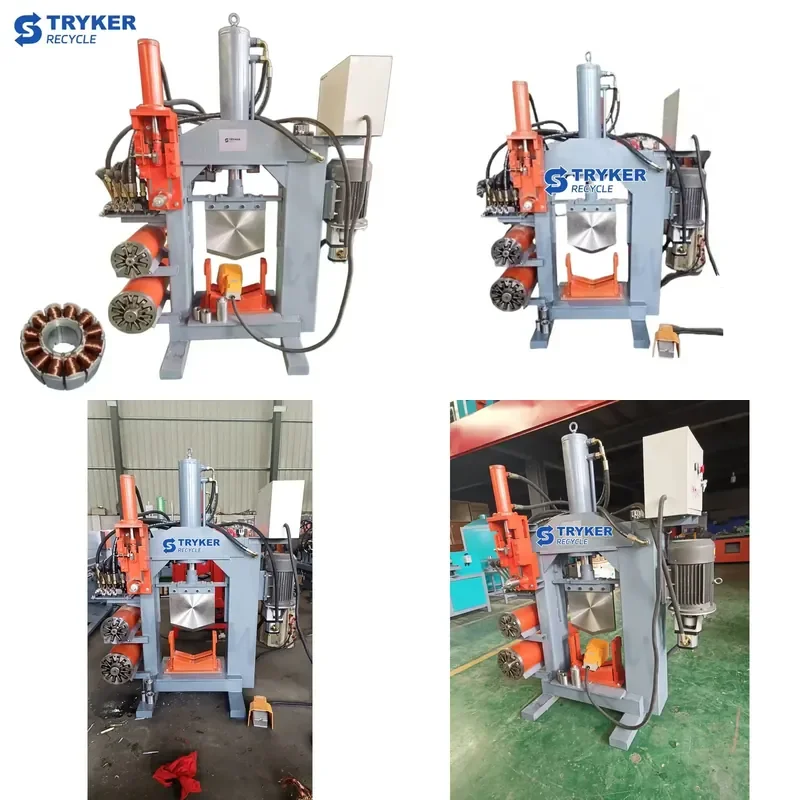 Industrial Machinery Stryker MR-9 New Condition Automatic Electronic Scrap Metal Recycling System Motor Core Component