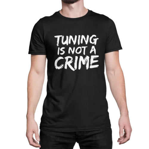 Neu Tuning Is Not A Crime Kapuzenpullover Motorrad Auto Scooter Premium T-Shirt