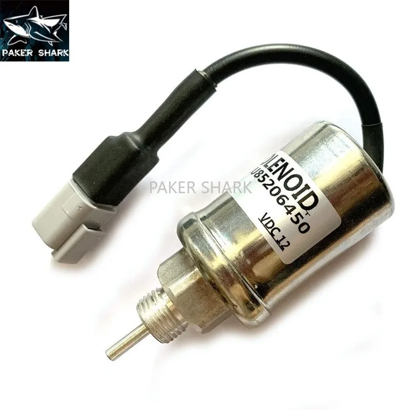 

U85206451 U85206452 U85206450 U85206520 185206452 185206450 185206192 For Perkins 403D-15 404D-22 404D-22T ShutOff Solenoid