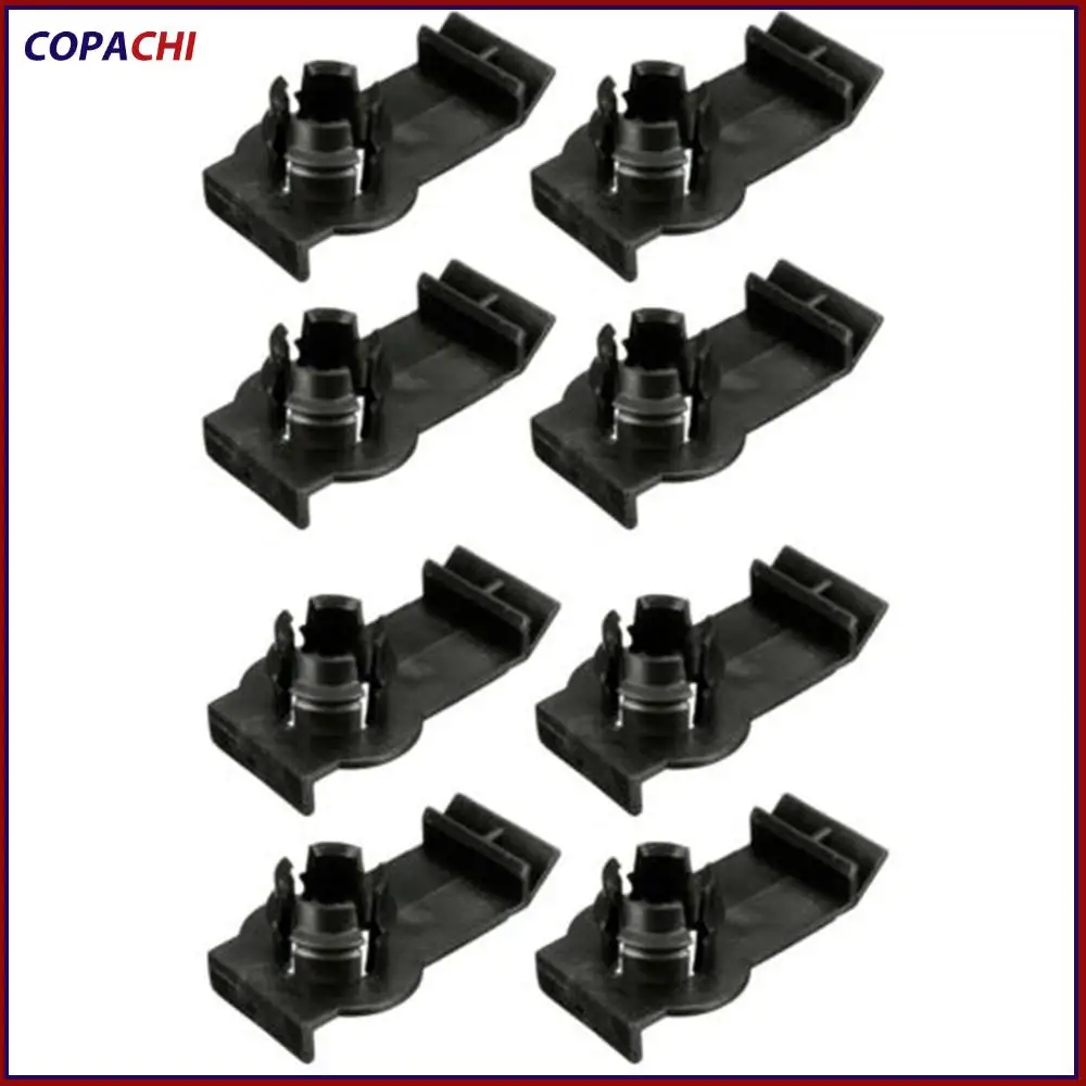 8PCS Regulator Clip Brackets Car Window Kits Durable Auto Vehicle Front Right Left Repair Bracket 51338254781 For X5 E53 3ER E46