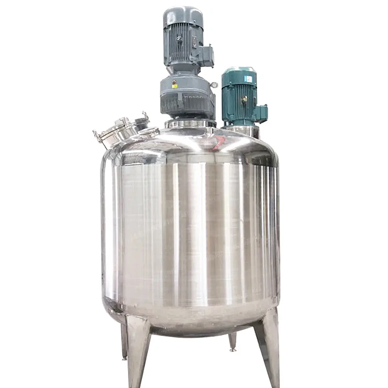 Serbatoio per miscelazione chimica Serbatoio per miscelazione miele ad alta velocità in acciaio inossidabile da 500 litri con sistema di riscaldamento