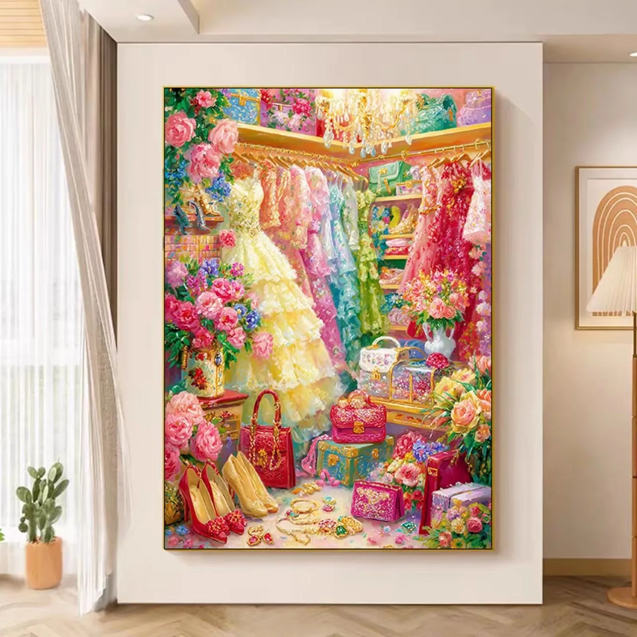 

14CT 9CT набор для печати в шкафу, вышивка крестиком, набор для рукоделия «сделай сам», поделки с иглами, нитки