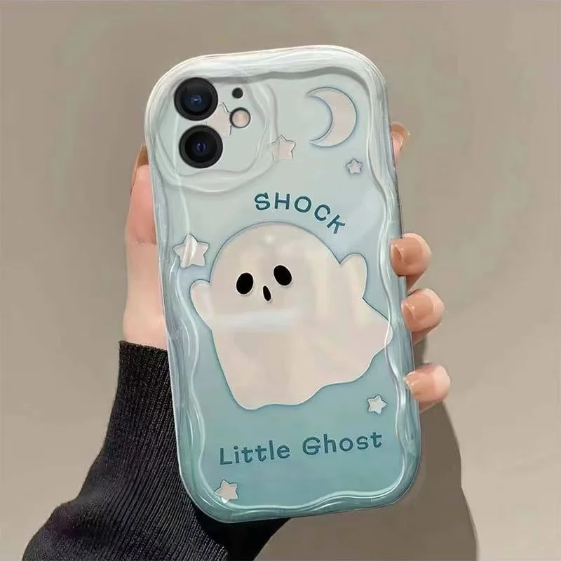 Angel Ghost Cute TPU Case For Honor X8 X7 X8A X7A X6 X6S X6A X7B X8B X9B X9 9X Honor 20 50 70 90 Lite Magic 4 6 Lite Case Cover