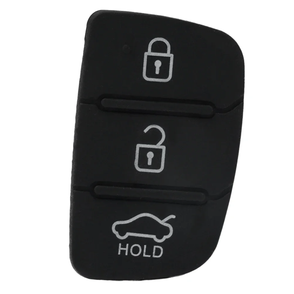 Custodia per chiave a distanza con Pad in gomma per Auto custodia Fob a 3 pulsanti per Hyundai Creta I20/I40 Tucson Elantra IX35 IX45 parte interna