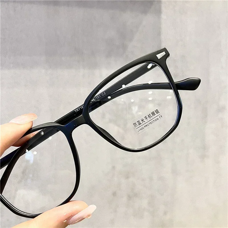 Fashionable Finished Myopia Glasses for Women Men Vintage Popular Anti-fatigue Myopic Eyewear Blue Ray Minus Diopter Eyeglasses image 5