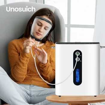 Draagbare Waterstof Inhalator Gezichtsmasker H2 Gas Inhalator Gezichtsmasker Verbeter de gezichtsconditie Waterstof Voedend Gezichtsmasker