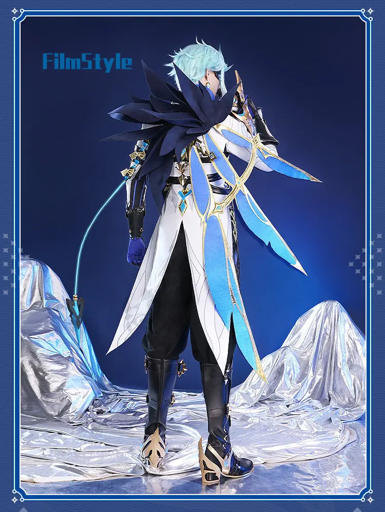 

Il Dottore Cosplay Costume Game Genshin Impact 【S-3XL】Fatui Harbinger Il Dottore Costume Plus Size