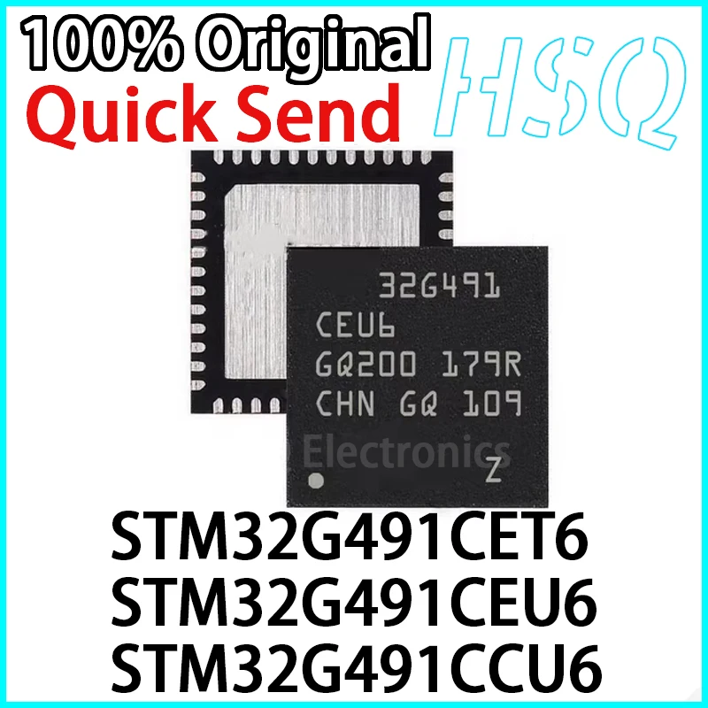 STM32G491CET6 STM32G491 CEU6 CCU6 Brand New UFQFPN-48 32-bit Microcontroller MCU 1PCS