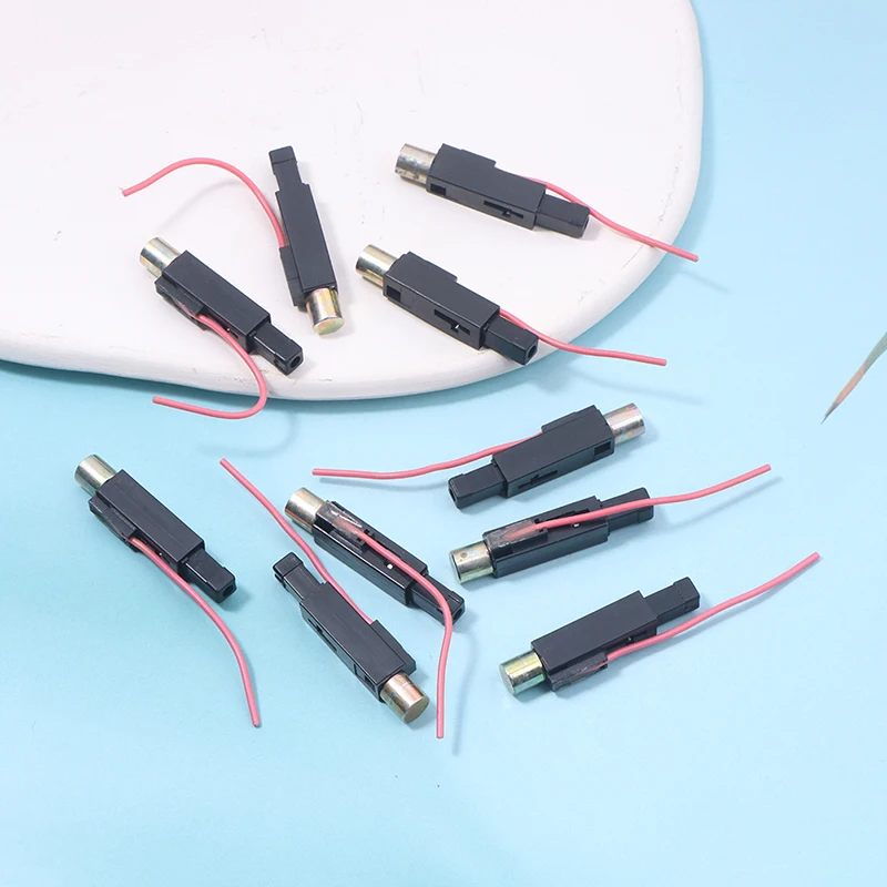 10Pcs Piezoelectric Fire Wire Copper Cap Electronic Igniter Spray Stove Replacement Parts Stove Piezoelectric Accessories