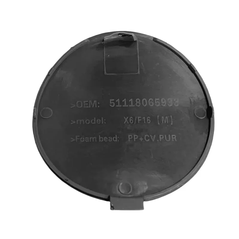 المصد الخلفي الأمامي سحب هوك العين غطاء مقطورة غطاء لسيارات BMW X6 F16 M SPORT 51118065933 51128056540 51127319886 51117422901 #5