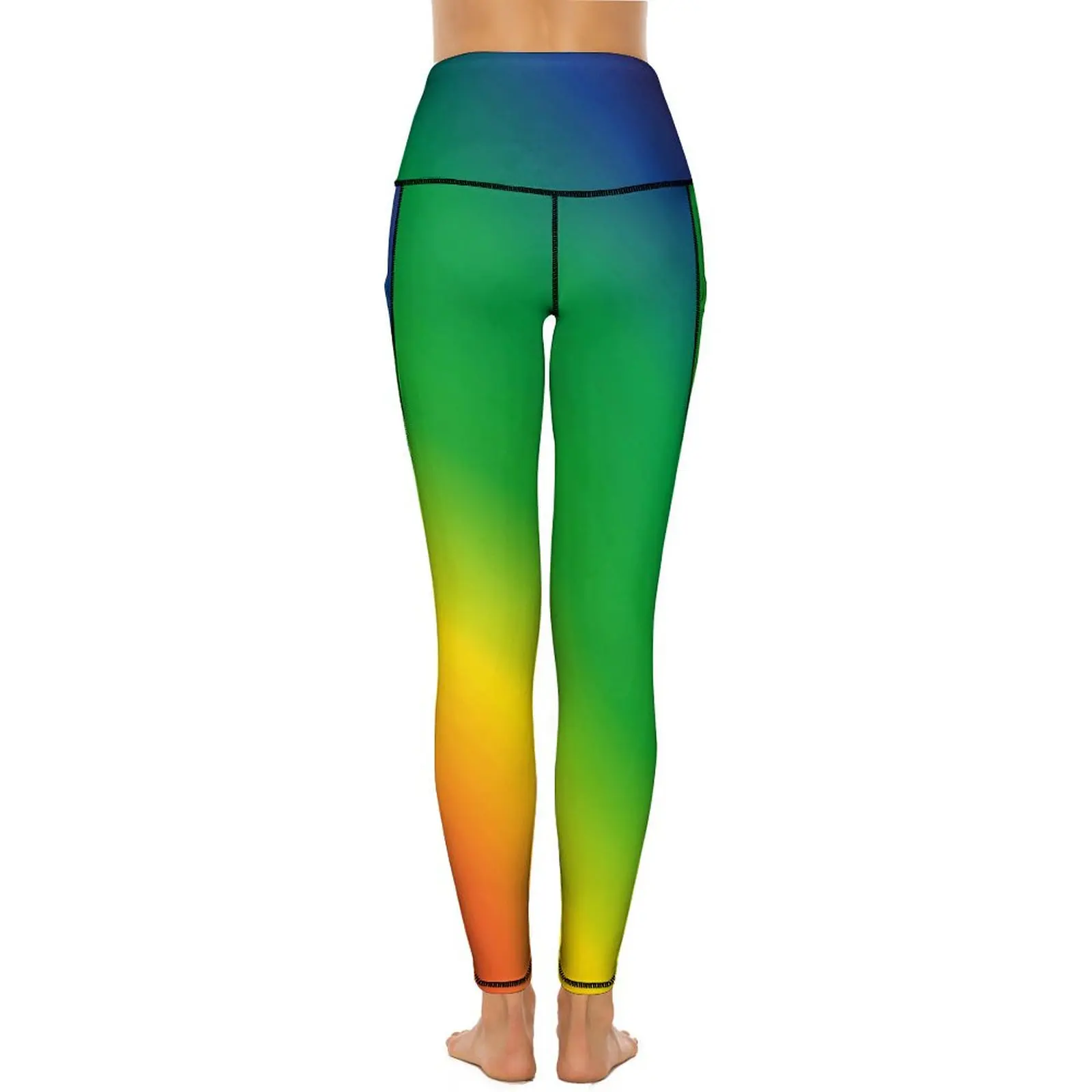 Leggings de textura arco-íris sexy lgbt bandeira do orgulho cintura alta calças yoga bonito estiramento leggins feminino padrão ginásio esportes collants