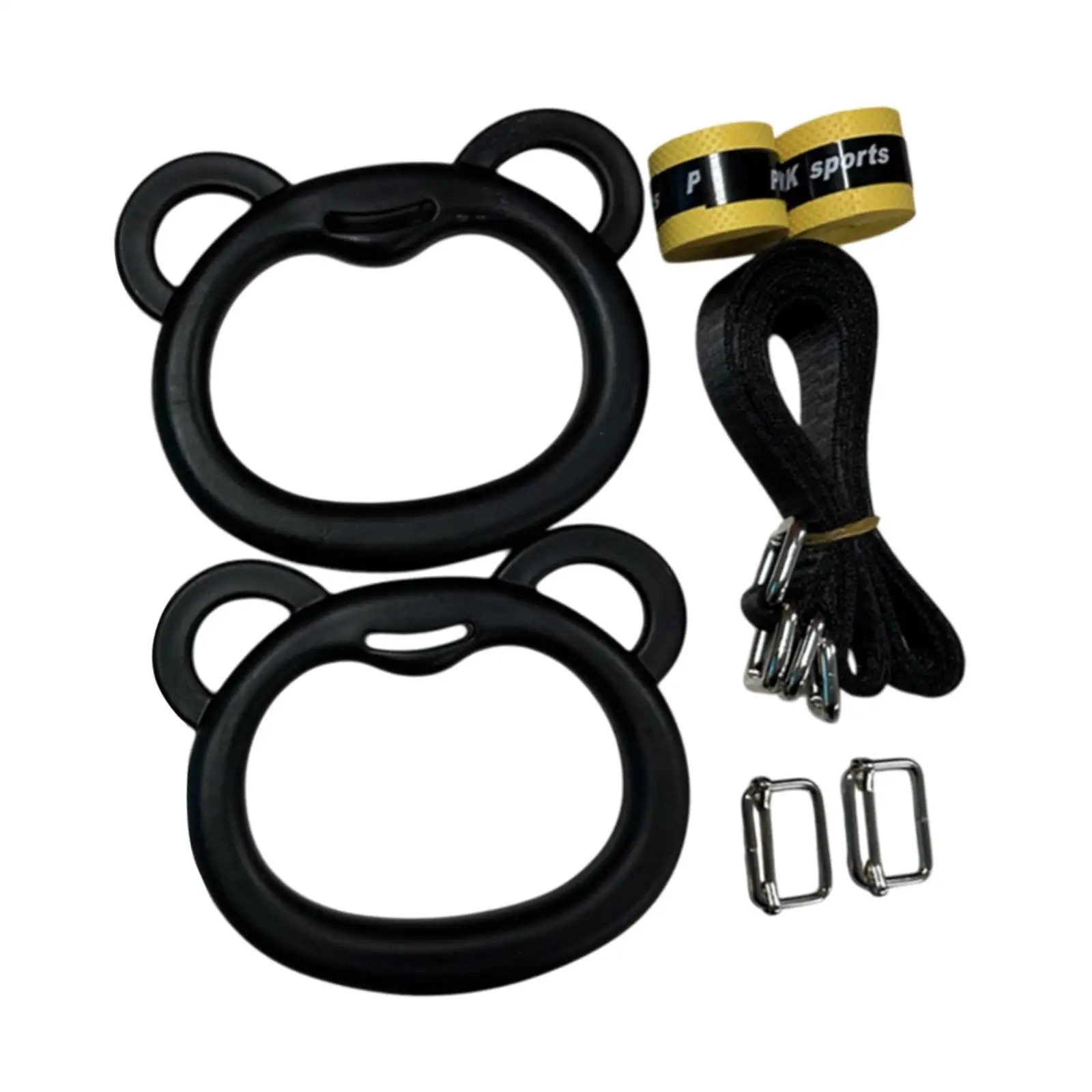 Gymnastics Rings Heightening Auxiliary Train Fitness Rings Home Gym Rings