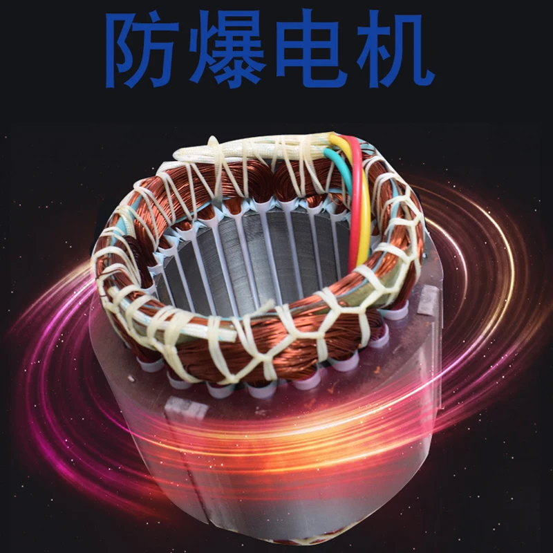 Ventilador de fluxo axial à prova de explosão CBF 220V 380V industrial forte e silencioso pipeline cozinha fogo EX ventilação exaustor