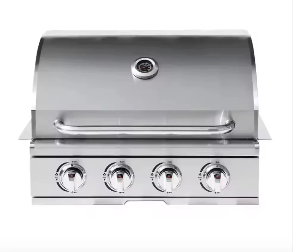 Commercial High Quality Stainless Steel BBQ Grill Built in Grill Outdoor Gas BBQ Grill for Kitchen Equipment Use