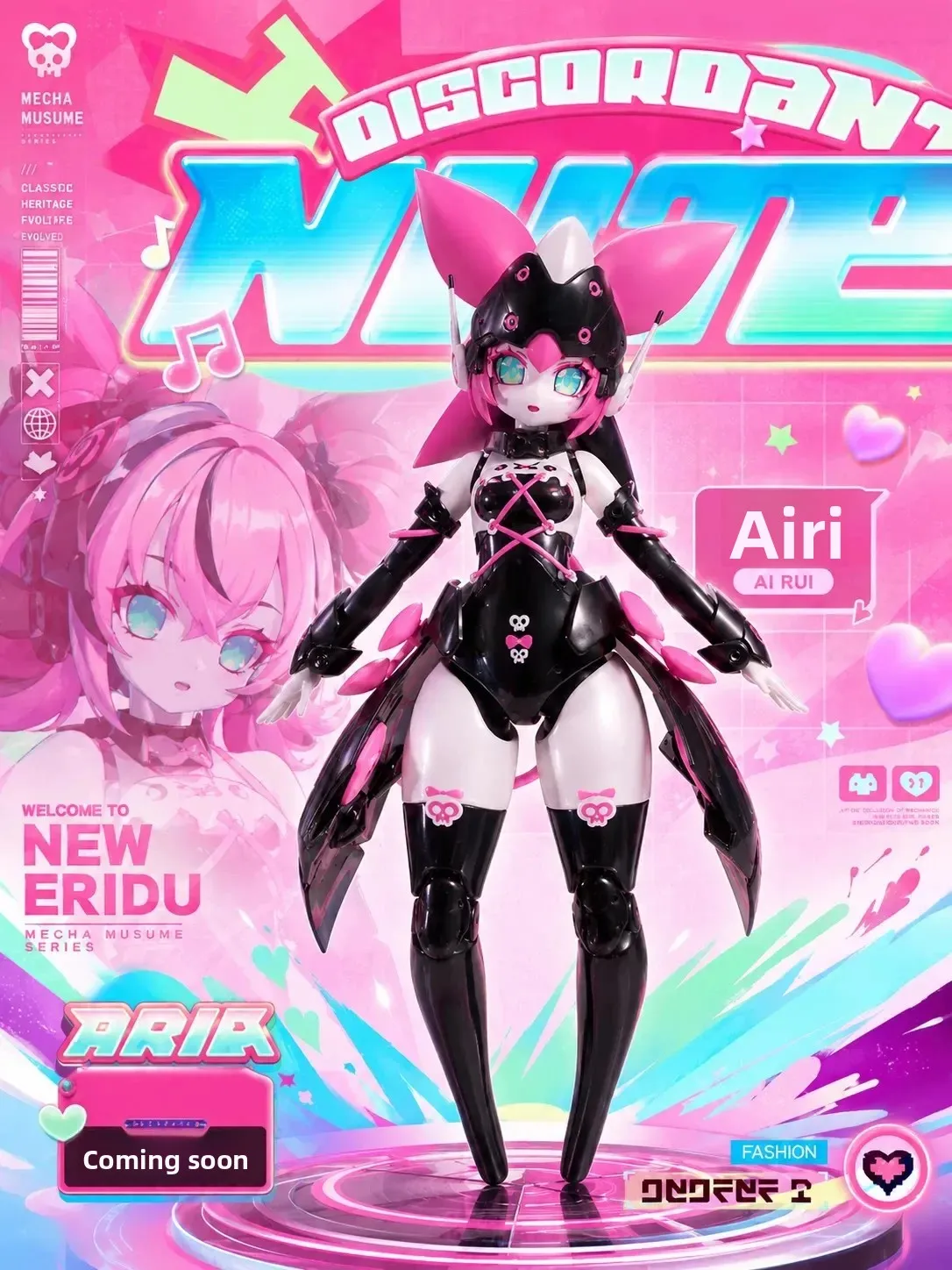 Zenless Zone Zero, Angels Of Delusion, Aria, figura de acción de mecha, mod