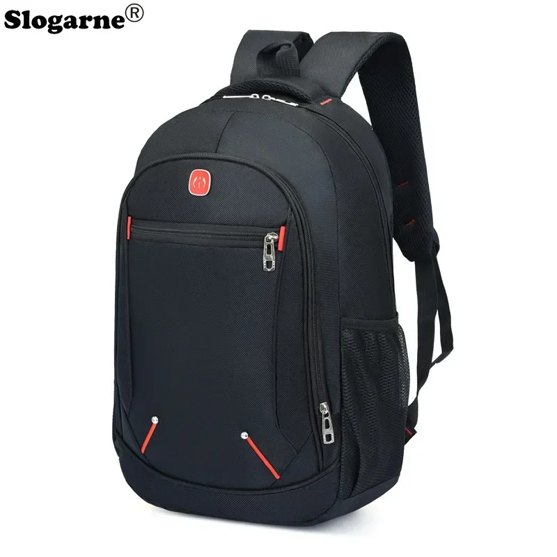 Large Capacity Students School Bag Casual Backpack Men Oxford Travel Business Backpacks Simple Multi-funtional Waterproof Bags