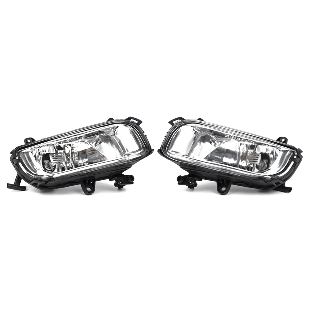 Car Front Fog Light Bumper Lamp Replacement 1 Pair For Audi A8 S8 D3 Quattro 08-2010 ABS Clear