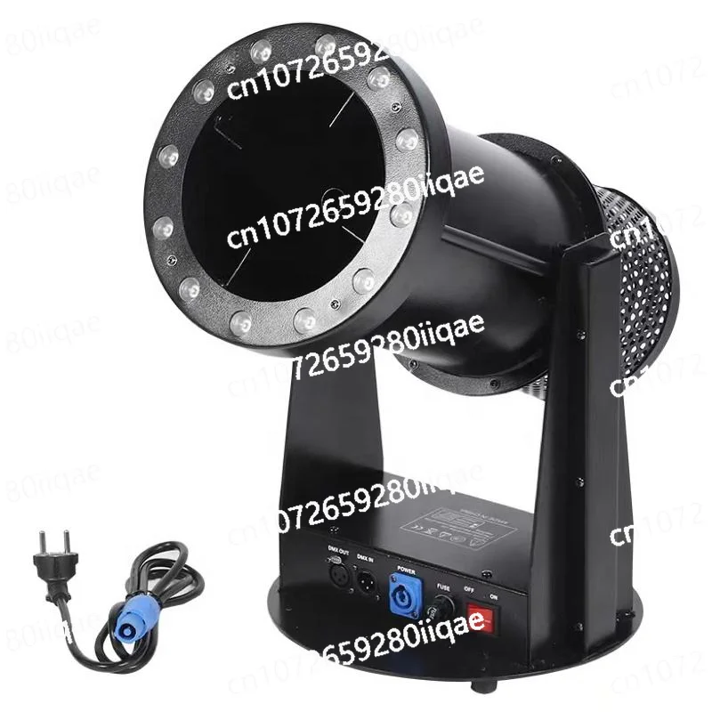 

Stage Effect Event Show 1500W Confetti Machine & 12X3W RGB LED Lights Remote Disco Party Bar Wedding Show Rainbow Paper Machine