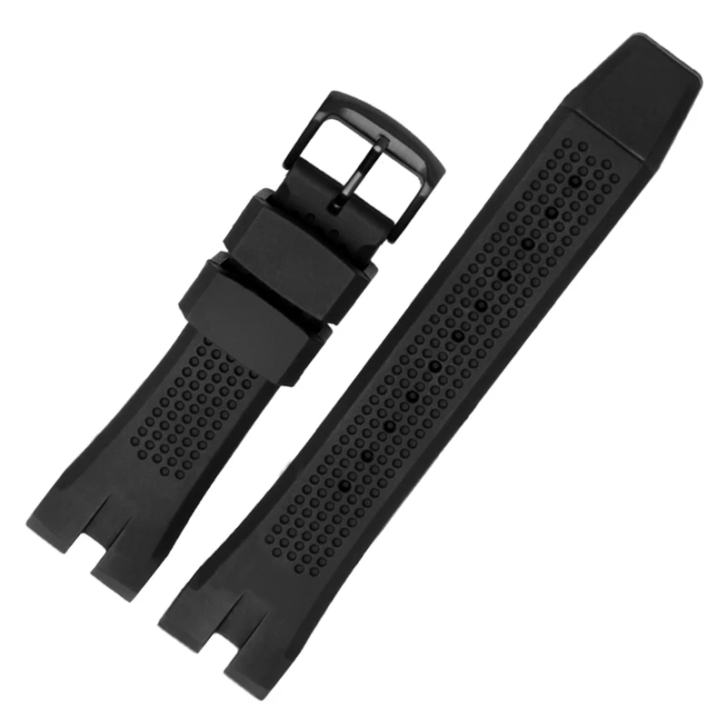 Strong Resilience Durable Silicone  Watchbands for Citizen Aw1475 Aw1476 Aw1477 Ca4154 Ca4155 24mm Waterproof WatchStrap