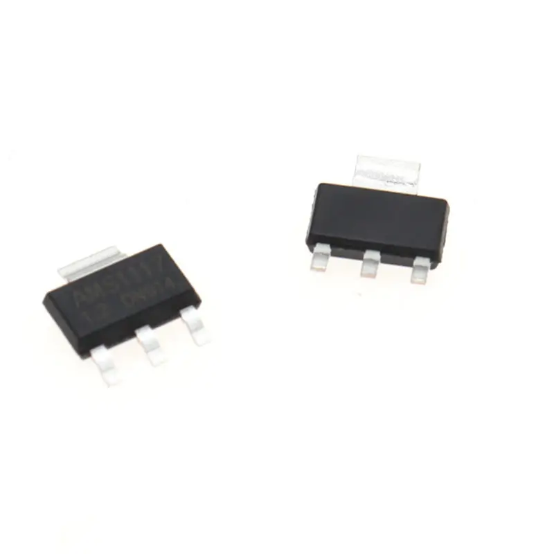 70 Buah Kit Regulator Voltase AMS1117 1.2V/1.5V/1.8V/2.5V/3.3V/5.0V/ADJ Lm1117 AMS1117-1.2 AMS1117-1.8 AMS1117-2.5 AMS1117-3.3