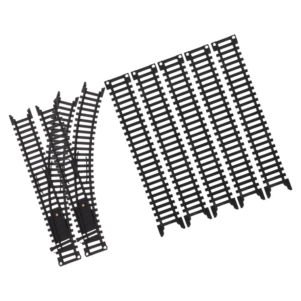 مجموعة سكة حديدية عالية السرعة للأطفال، سكة حديدية كهربائية واقعية مع مسارات بلاستيكية متنوعة للتعلم التفاعلي