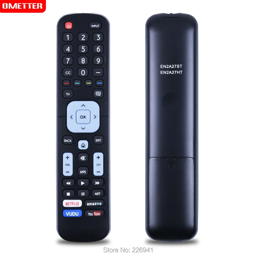 

EN2A27HT Remote Control Use for Sharp TV EN2A27ST with Netflix N6200U LC40P5000 LC43P5000 LC50P5000 LC55P5000 LC55P6000 LC60P600